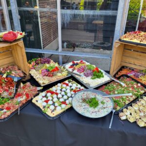 Bourgondisch koud en warm buffet