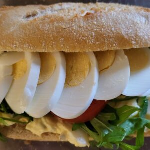Lunch broodje ei